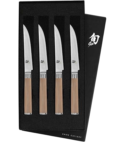 Shun Classic Blonde Steak Knife, 4.75 inch VG-MAX Steel Blade